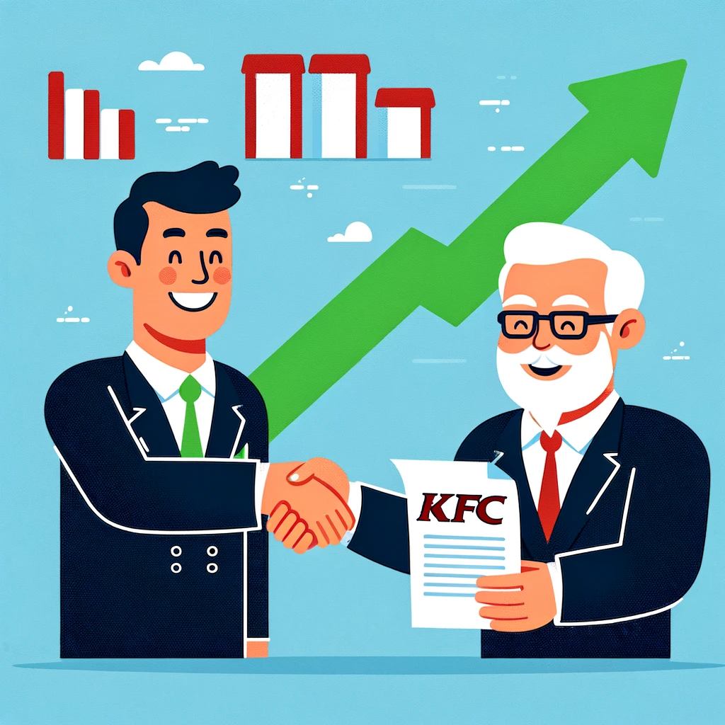Thương vụ bán lại và sự tăng trưởng nhanh chóng của KFC