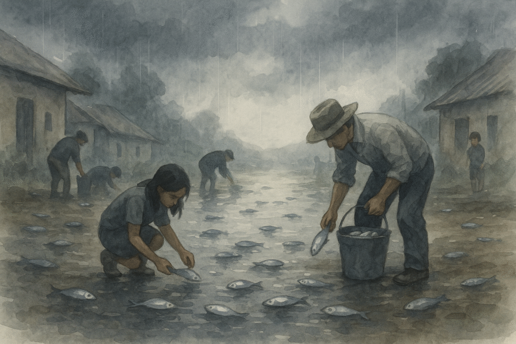 Một cơn mưa cá từng rơi xuống Honduras suốt hơn một giờ