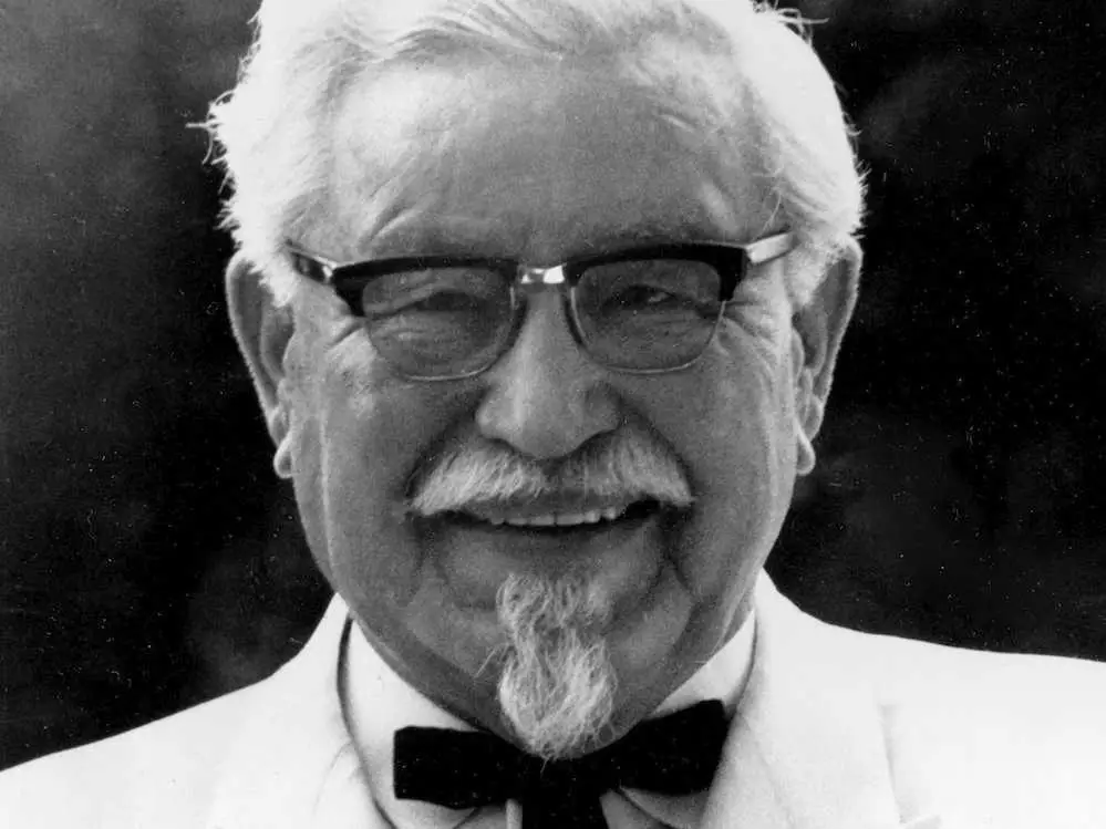 Người sáng lập ra KFC, Harland Sanders.