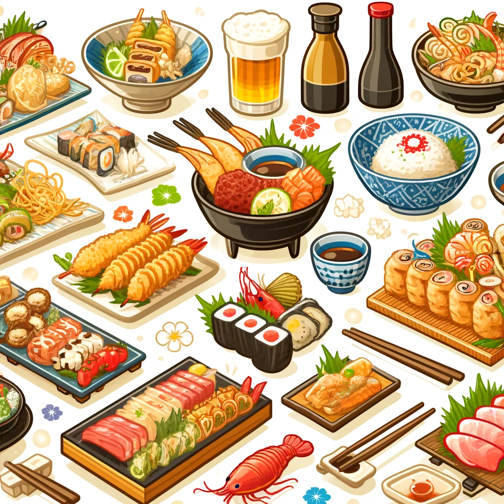 Sự đa dạng trong ẩm thực truyền thống Nhật Bản