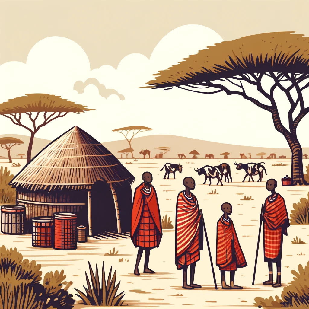 Bộ tộc Maasai ở Kenya và Tanzania