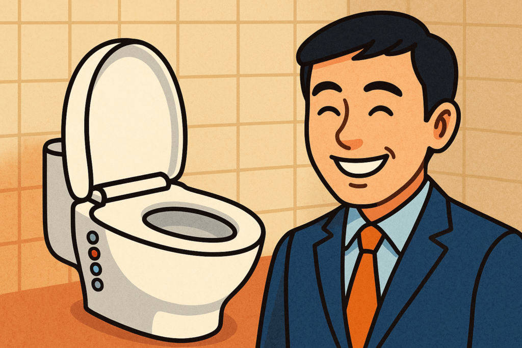 Người Nhật từng phát minh ra… bồn cầu biết nói? Người Nhật từng phát minh ra… bồn cầu biết nói?
