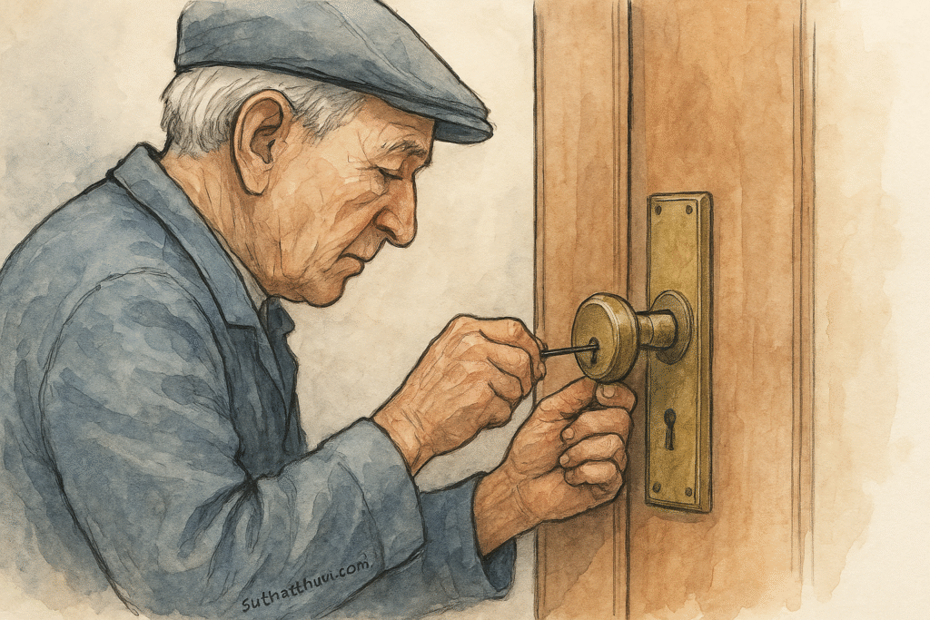 Người thợ khóa giỏi nhất thế giới lại không bao giờ khóa cửa nhà mình image 77
