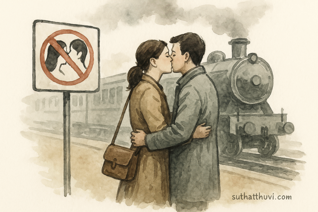 Tàu hỏa từng là nỗi ám ảnh khiến người ta… không dám hôn nhau
