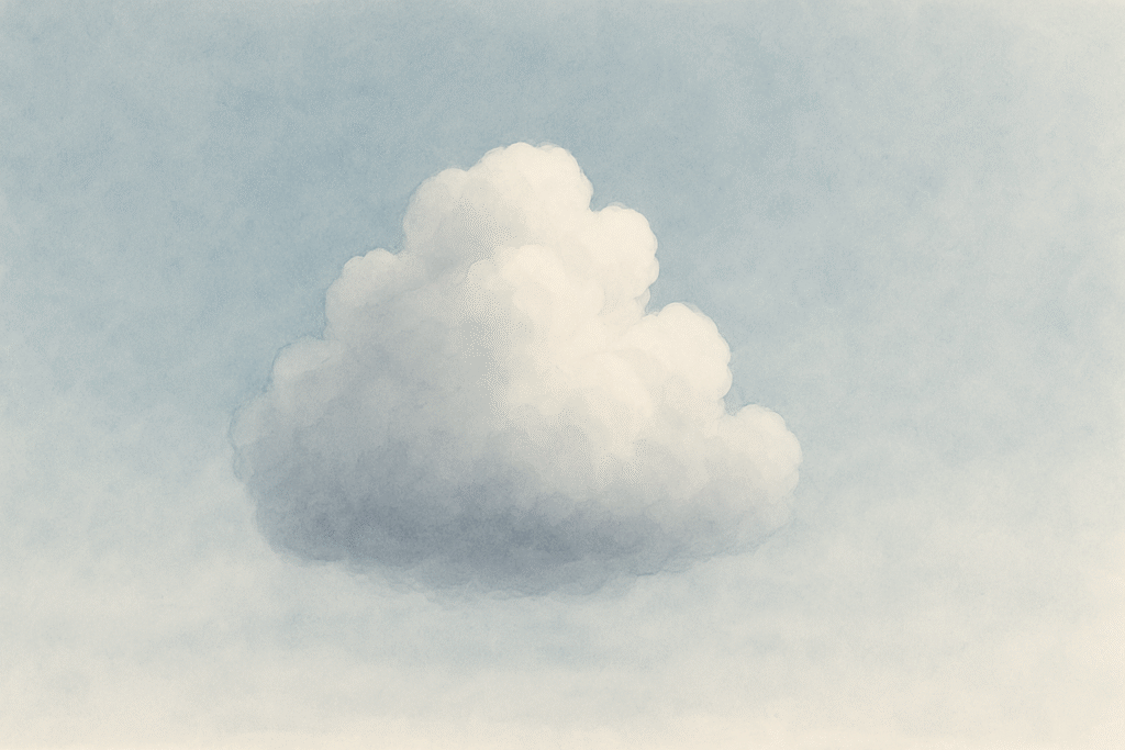 Một đám mây trung bình có thể nặng hơn triệu tấn Một đám mây trung bình có thể nặng hơn triệu tấn